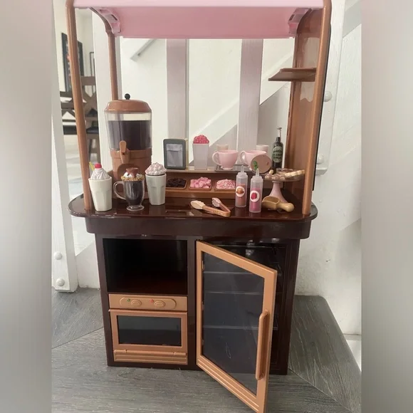 Our Generation Doll CHOCOTASTIC HOT CHOCOLATE STAND with Accessories - Picture 2 of 8